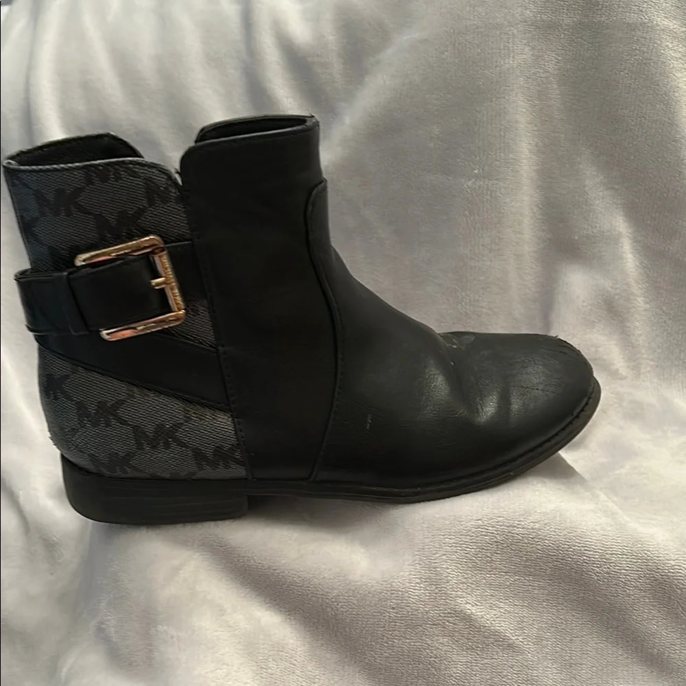 Michael Kors Black Ankle Booties Sleek Design